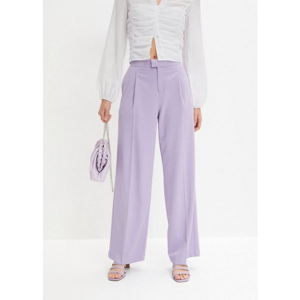 bonprix Bundfaltenhose aus Polyester, Viskose und Elasthan, Loose Fit, festlicher Stil