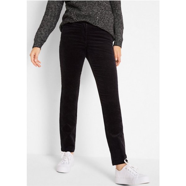 bonprix Cordhose aus Stretch-Material, Slim Fit, mit Eingrifftaschen