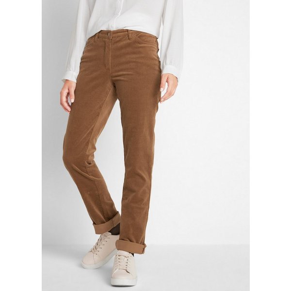 bonprix Cordhose aus Stretch-Material, Slim Fit, mit Eingrifftaschen