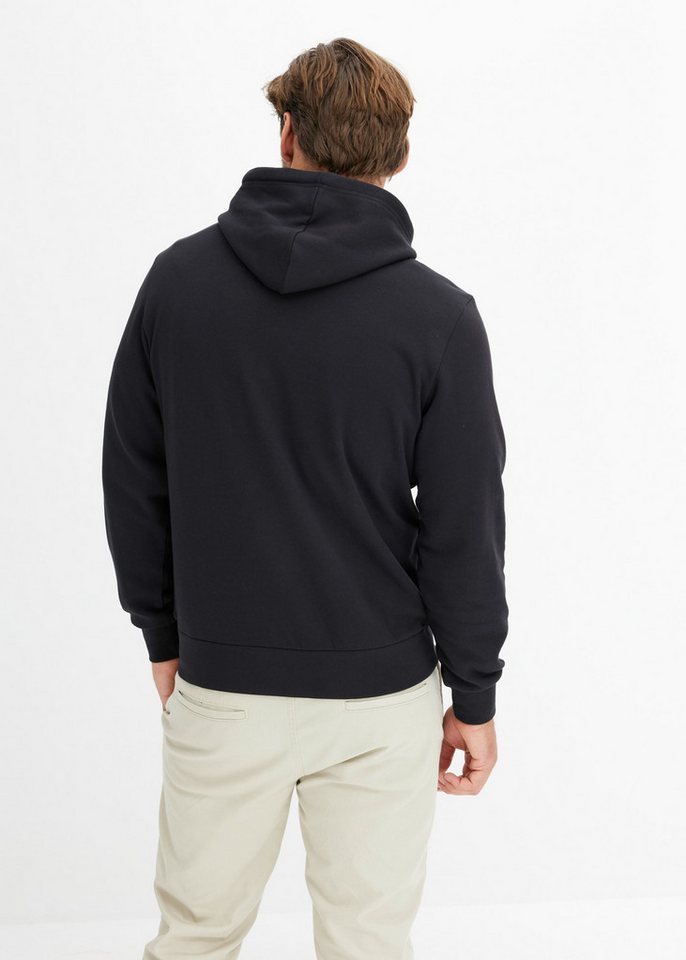 bonprix Hoodie mit Kängurutasche, in weicher Qualität – Bild 4 von 5