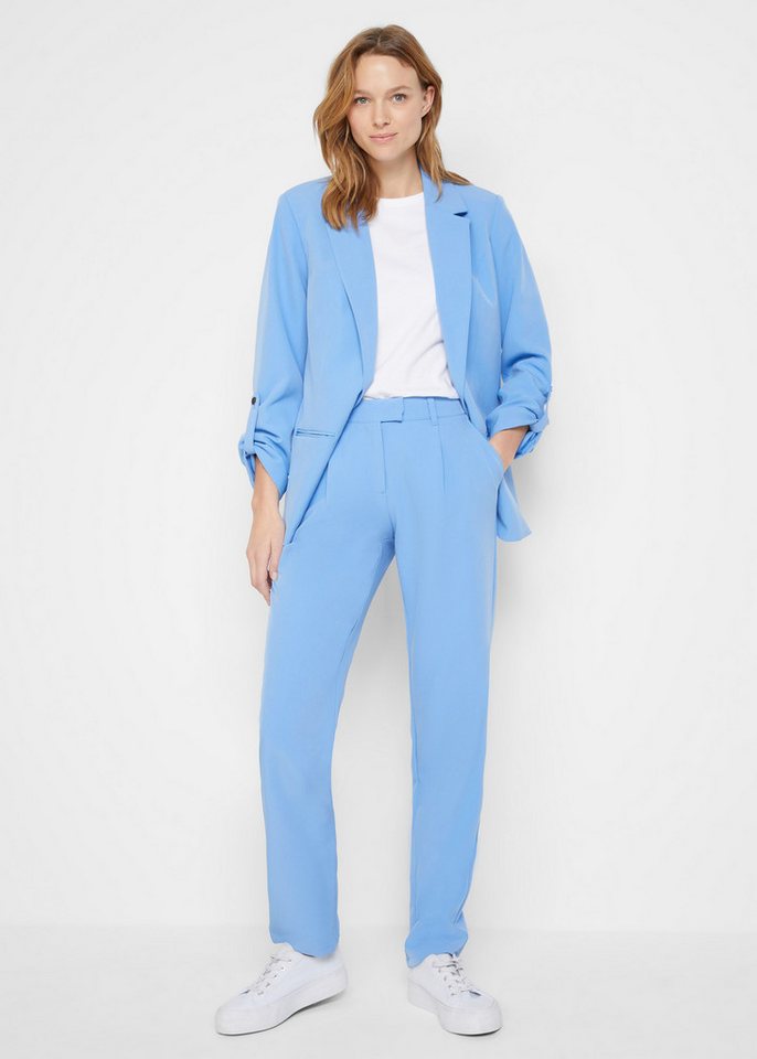 bonprix Jackenblazer mit klassischem Reverskragen, mit Stretch-Material, Krempelärmel – Bild 5 von 5