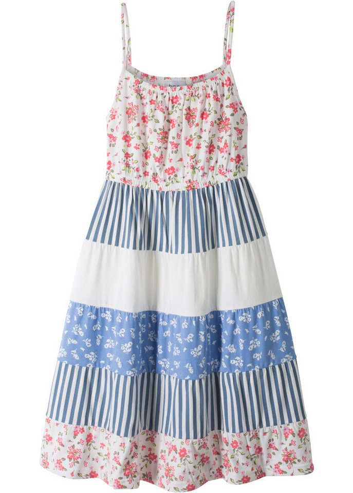 bonprix Jerseykleid aus Baumwolle, ärmellos, mit Rundhalsausschnitt, elastisch – Bild 4 von 4