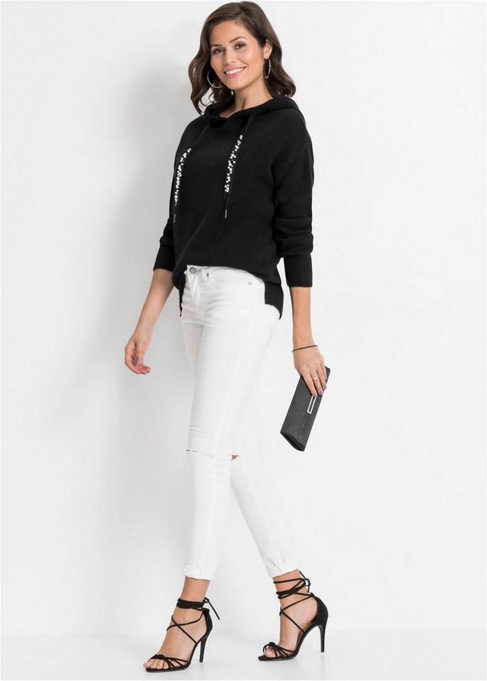 bonprix Kapuzenpullover aus Polyacryl, Polyamid und Polyester, mit Kapuze, Oversize-Design – Bild 5 von 5