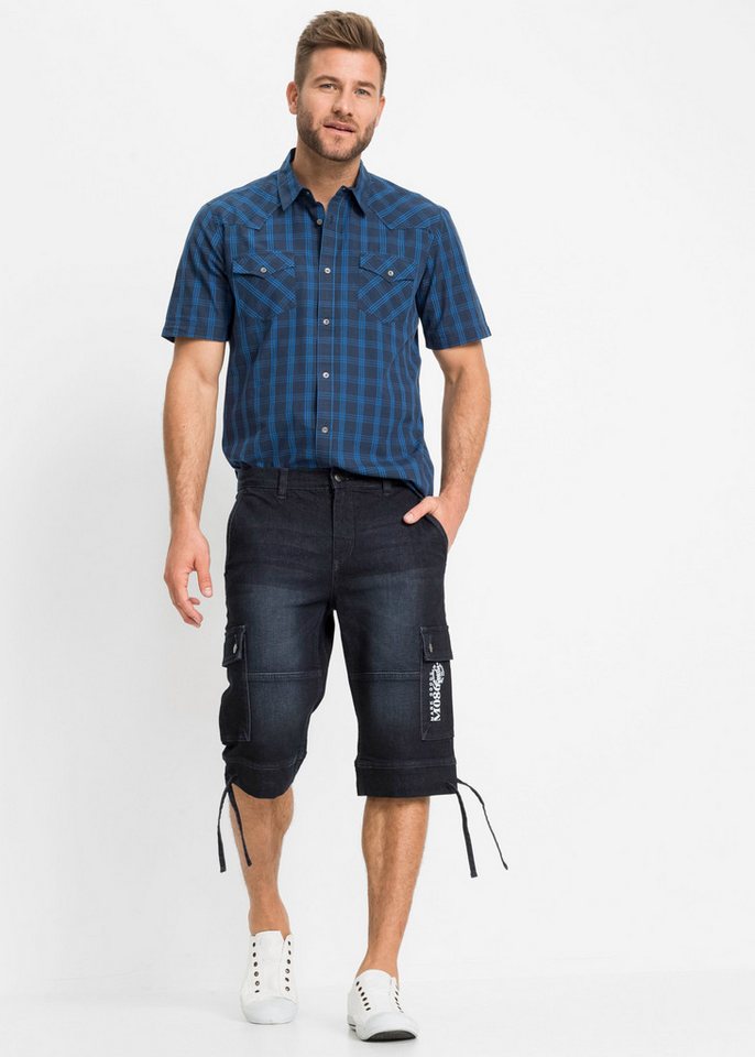 bonprix Kurzarmhemd mit Karomuster, Regular Fit, aus reiner Baumwolle – Bild 5 von 5