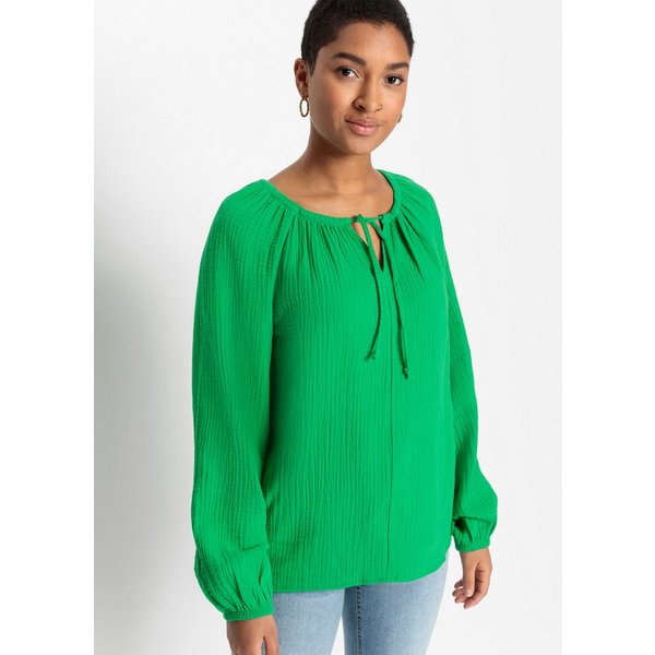 bonprix Langarmbluse Oversize-Passform, für vielseitige Anlässe