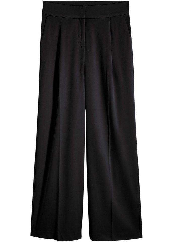 bonprix Marlene-Hose aus Polyester, Viskose und Elasthan, Regular Fit, weites Bein – Bild 5 von 5