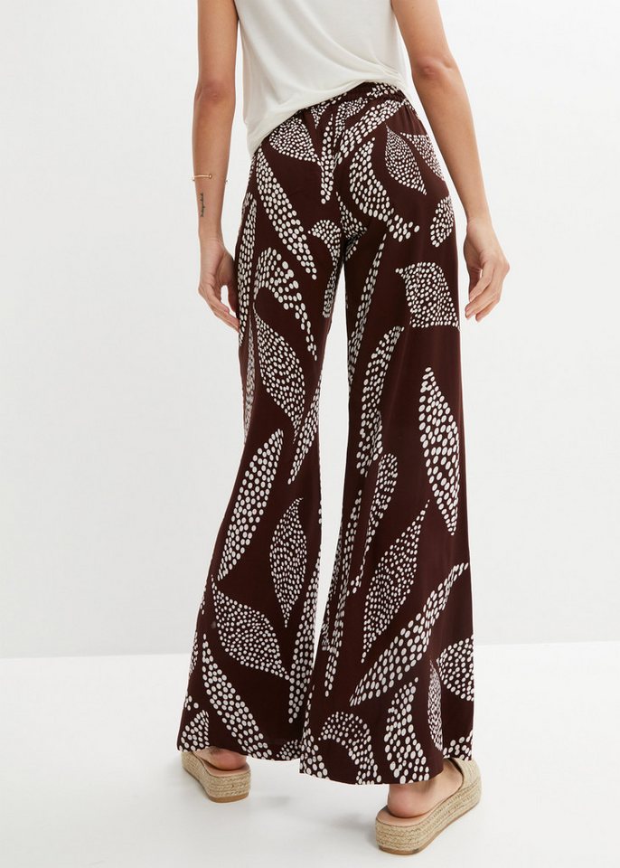 bonprix Marlene-Hose aus Viskose, loose fit, mit Schnürung, in vielen Größen erhältlich – Bild 3 von 5