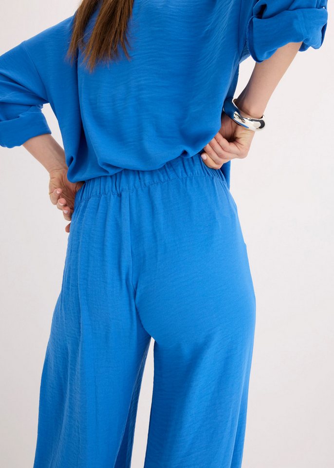 bonprix Marlene-Hose lässiger Schnitt, bequemer Gummizug, Loose Fit Passform – Bild 3 von 5