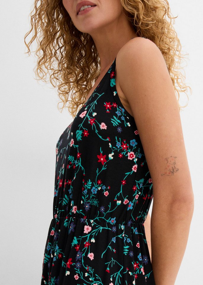 bonprix Maxikleid regular fit, ohne Ärmel, aus Viskose und Elasthan, Maxikleid-Länge – Bild 5 von 5