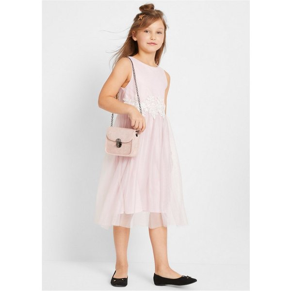 bonprix Midikleid festlicher Stil, aus Polyester, Regular Fit