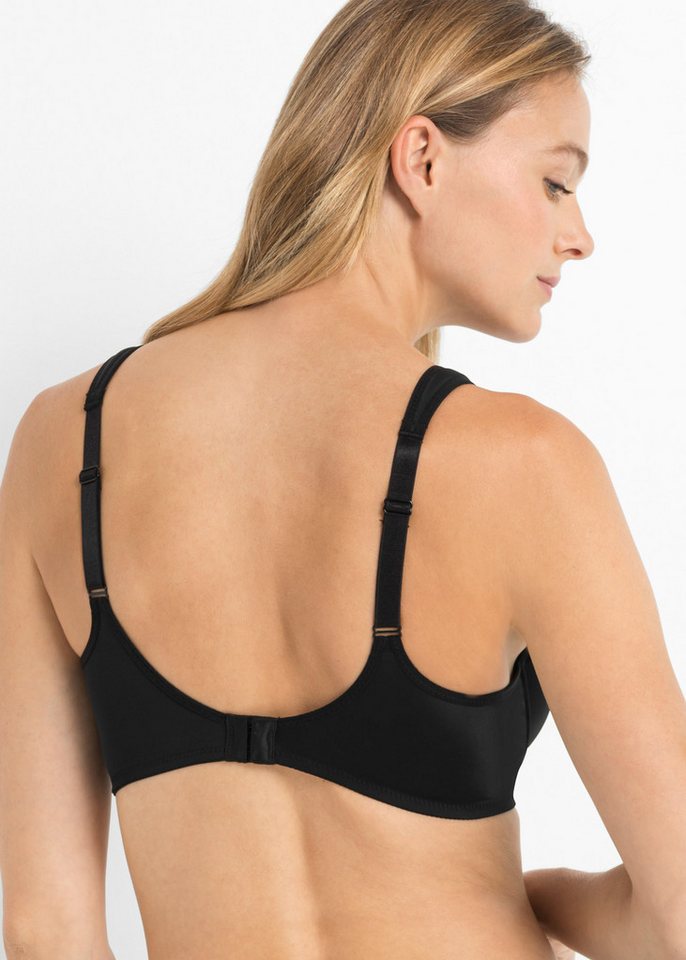 bonprix Minimizer-BH mit gepolsterten Trägern, nahtlos vorgeformte Cups – Bild 2 von 5