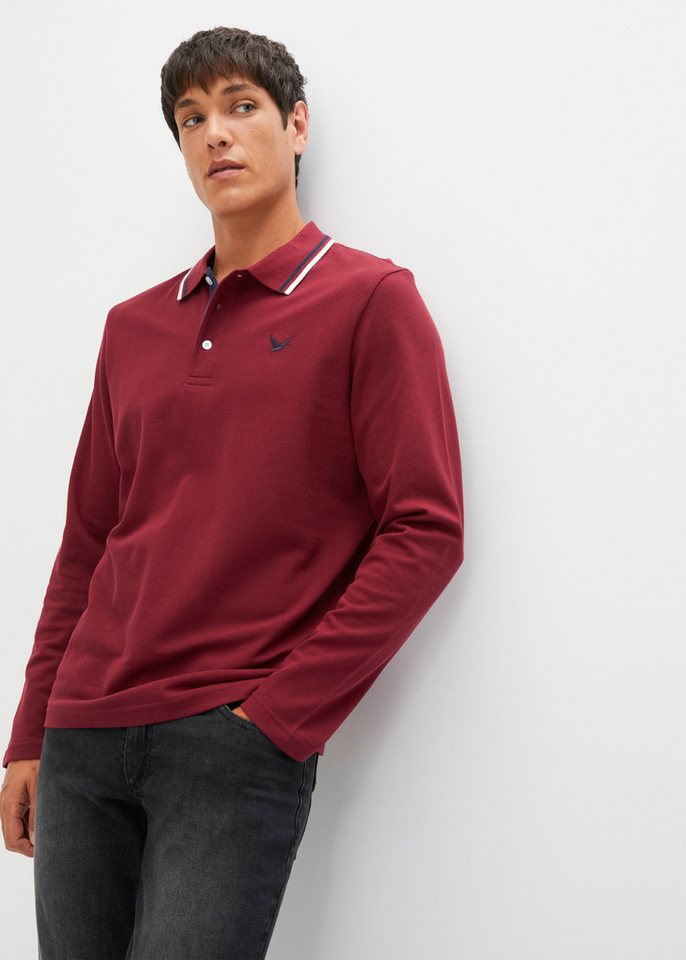 bonprix Poloshirt (Packung) im 2er Pack, Regular Fit, mit kleiner Stickerei auf der Brust – Bild 2 von 5