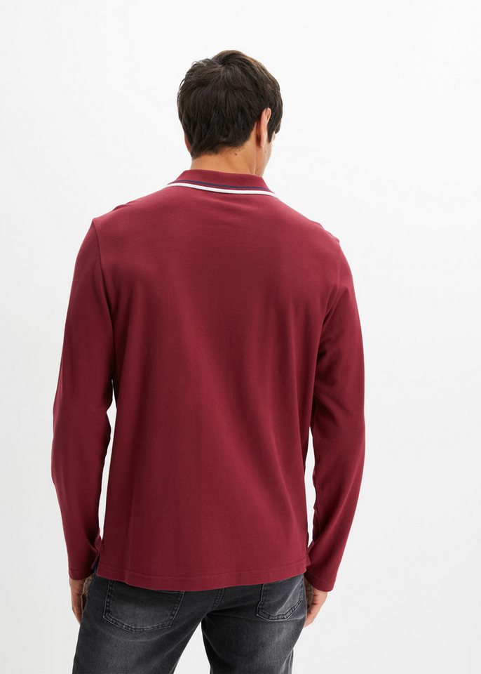 bonprix Poloshirt (Packung) im 2er Pack, Regular Fit, mit kleiner Stickerei auf der Brust – Bild 3 von 5