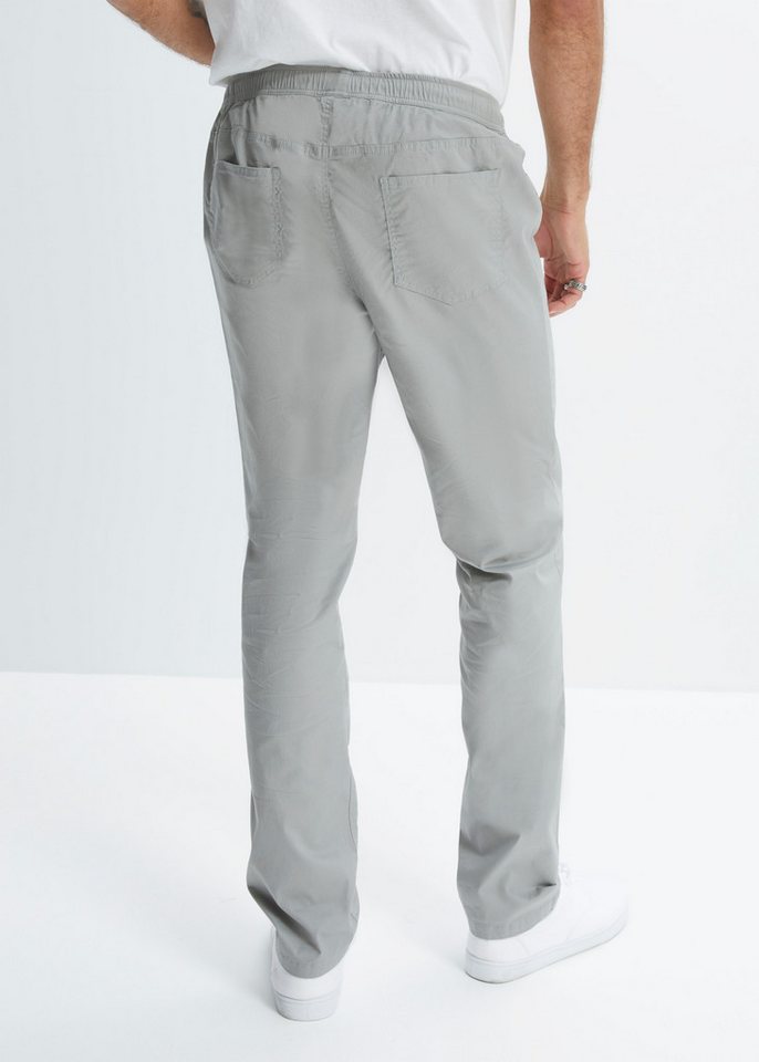 bonprix Schlupfhose mit elastischem Bund, Regular Fit, aus Baumwolle und Elasthan – Bild 2 von 5