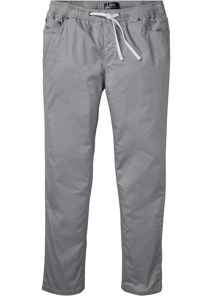 bonprix Schlupfhose mit elastischem Bund, Regular Fit, aus Baumwolle und Elasthan – Bild 4 von 5