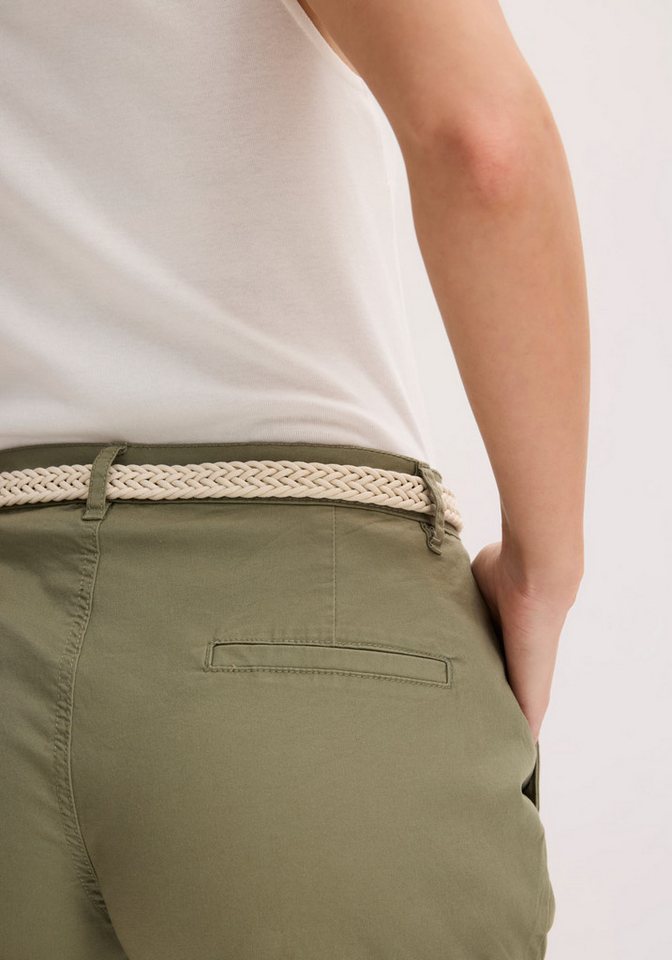 bonprix Shorts (Set, 2-tlg) aus Baumwolle und Elasthan, Regular Fit, mit umgeschlagenem Saum – Bild 5 von 5