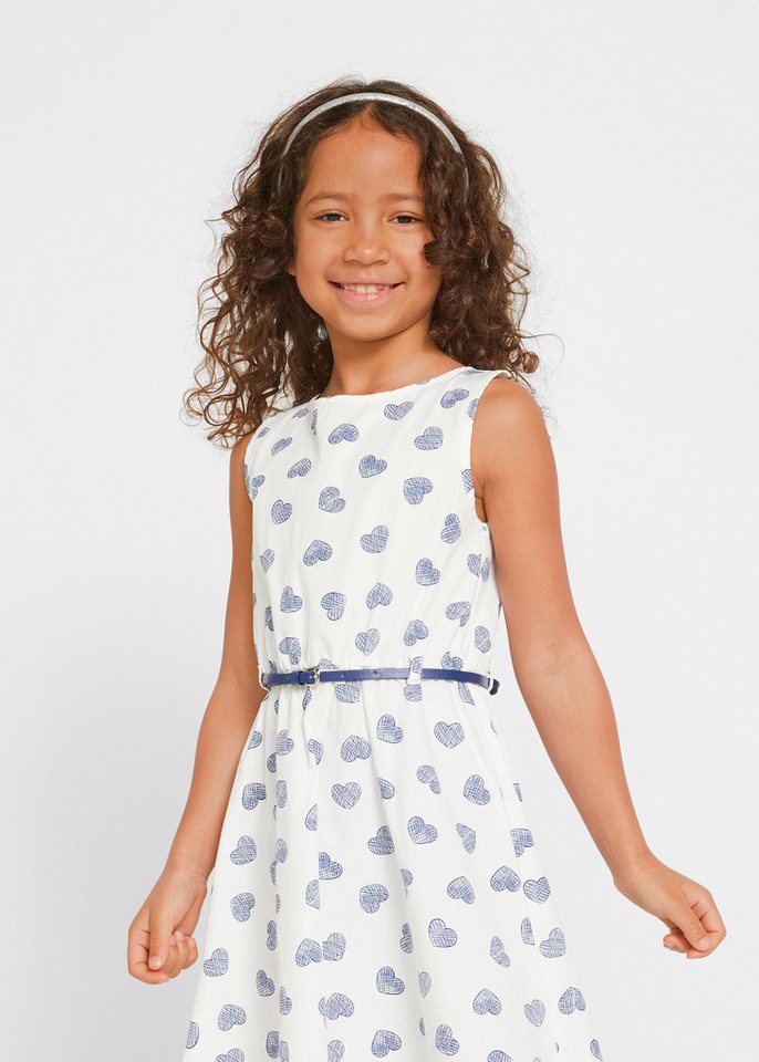 bonprix Sommerkleid (Set, 3-tlg) festlicher Stil, Set, aus Baumwolle und Polyurethan – Bild 2 von 5