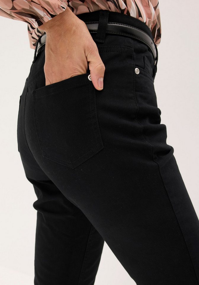 bonprix Stretch-Hose 7/8-Länge, schmale Passform, aus überwiegend Baumwolle – Bild 3 von 5