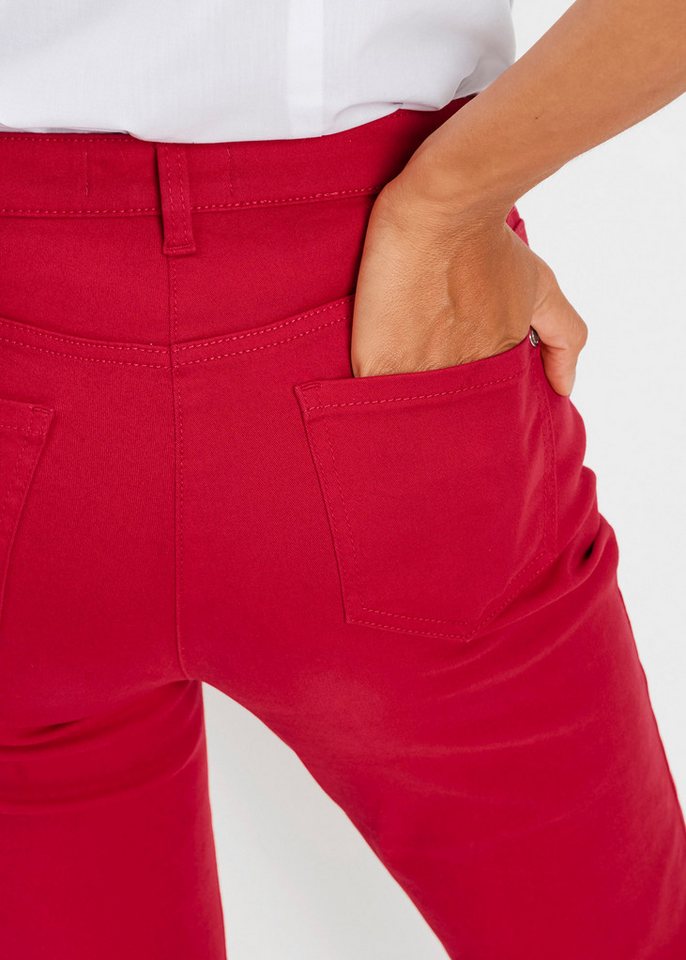 bonprix Stretch-Hose 7/8-Länge, schmale Passform, aus überwiegend Baumwolle – Bild 3 von 5