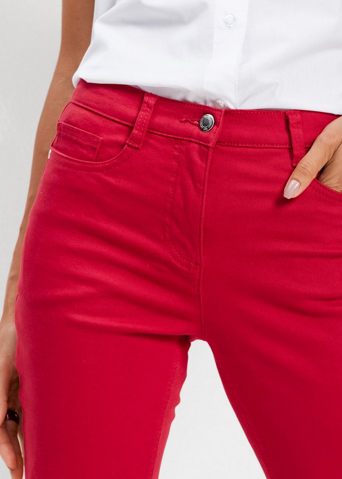 bonprix Stretch-Hose 7/8-Länge, schmale Passform, aus überwiegend Baumwolle – Bild 4 von 5