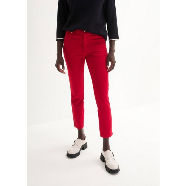 bonprix Stretch-Hose aus Baumwolle, Polyester und Elasthan, Slim Fit Passform, 7/8-Länge