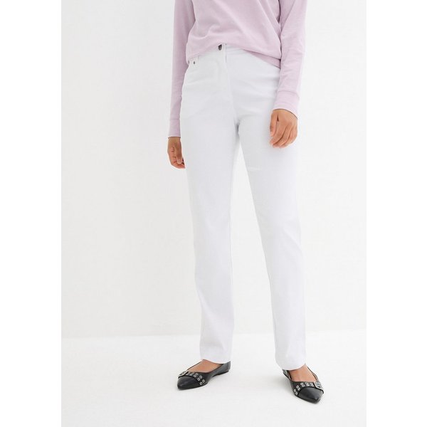 bonprix Stretch-Hose aus Polyester, Viskose und Elasthan, mit Bequembund, Regular Fit