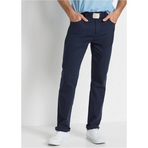 bonprix Stretch-Hose Five-Pocket-Design, mit Eingrifftaschen, Gesäßtaschen und Coinpocket