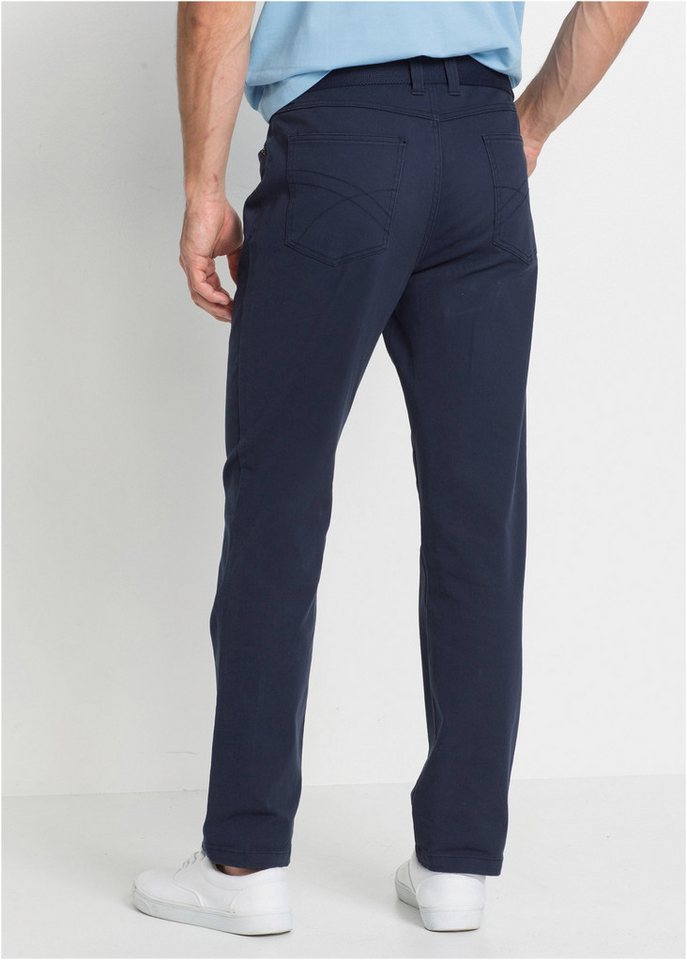 bonprix Stretch-Hose Five-Pocket-Design, mit Eingrifftaschen, Gesäßtaschen und Coinpocket – Bild 2 von 5