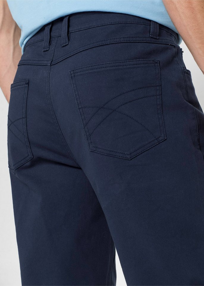 bonprix Stretch-Hose Five-Pocket-Design, mit Eingrifftaschen, Gesäßtaschen und Coinpocket – Bild 3 von 5