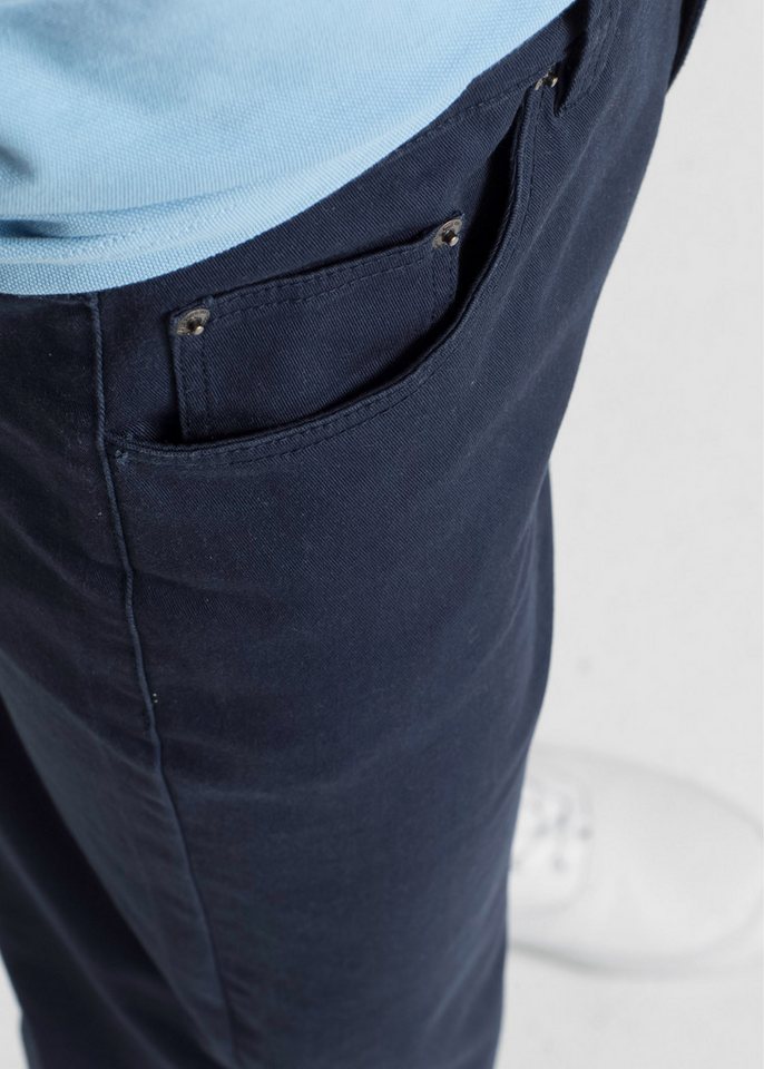 bonprix Stretch-Hose Five-Pocket-Design, mit Eingrifftaschen, Gesäßtaschen und Coinpocket – Bild 4 von 5
