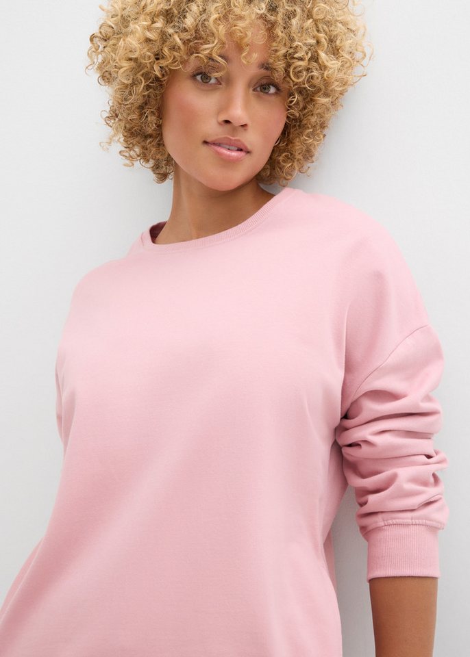 bonprix Sweatshirt Oversize-Passform, mit abgerundetem Saum – Bild 4 von 5