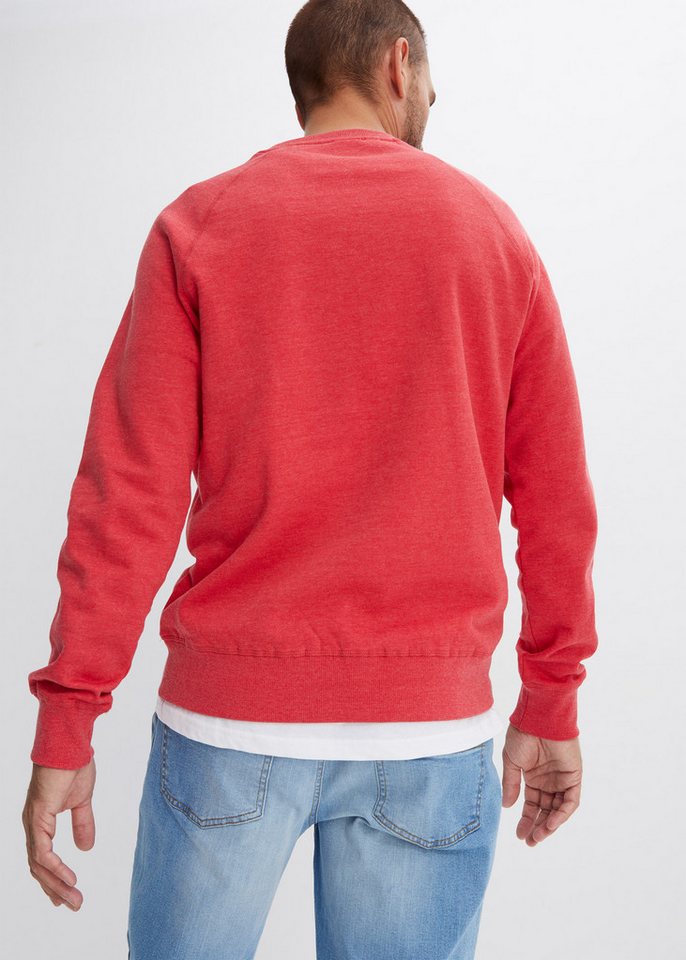 bonprix Sweatshirt (Packung, 2-tlg) Regular Fit, unifarben, aus Baumwolle und Polyester – Bild 3 von 5