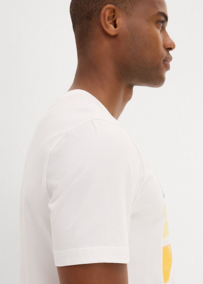 bonprix T-Shirt Regular Fit, mit Rundhalsausschnitt, aus reiner Baumwolle – Bild 5 von 5
