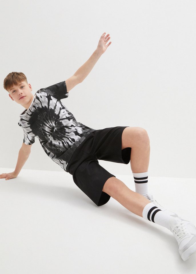 bonprix T-Shirt (Set, 2-tlg) Regular Fit, Kurzarm, aus Baumwolle, im 2-teiligen Set – Bild 5 von 5