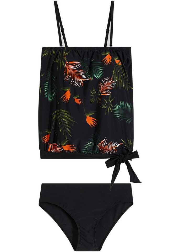bonprix Tankini (Set, 2-St) modischer Bandeau-Look mit abnehmbaren und verstellbaren Trägern – Bild 5 von 5