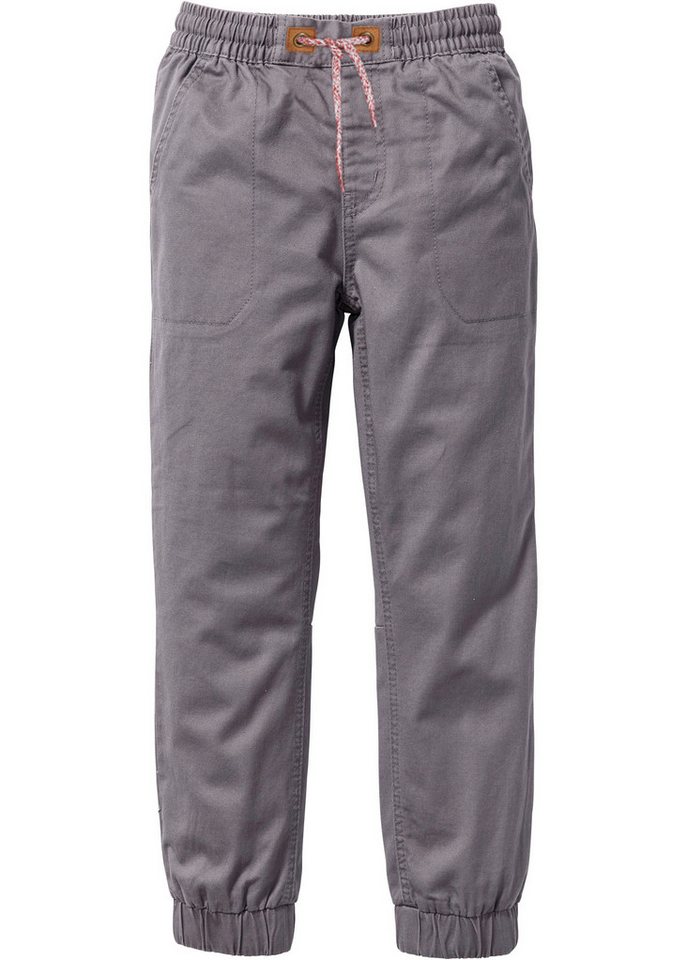 bonprix Thermohose mit Baumwollfutter, elastischer Bund mit Kordelzug, Regular Fit – Bild 2 von 2