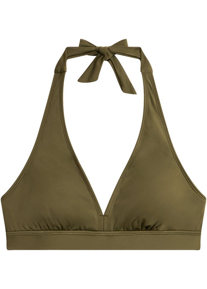 bonprix Triangel-Bikini-Top, mit Neckholder-Design, aus Polyamid und Elasthan, gefüttert – Bild 2 von 5