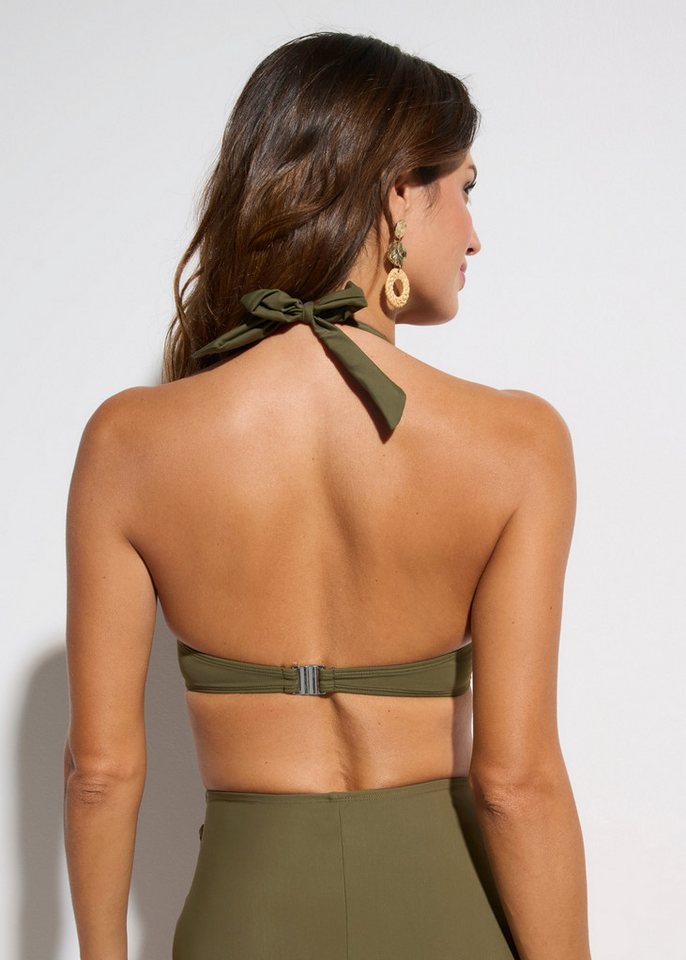 bonprix Triangel-Bikini-Top, mit Neckholder-Design, aus Polyamid und Elasthan, gefüttert – Bild 5 von 5
