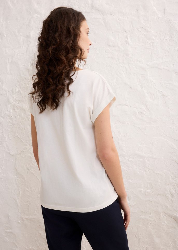 bonprix Tunikashirt Oversize-Passform, Kurzarm-Design, für Frühling und Sommer – Bild 2 von 5