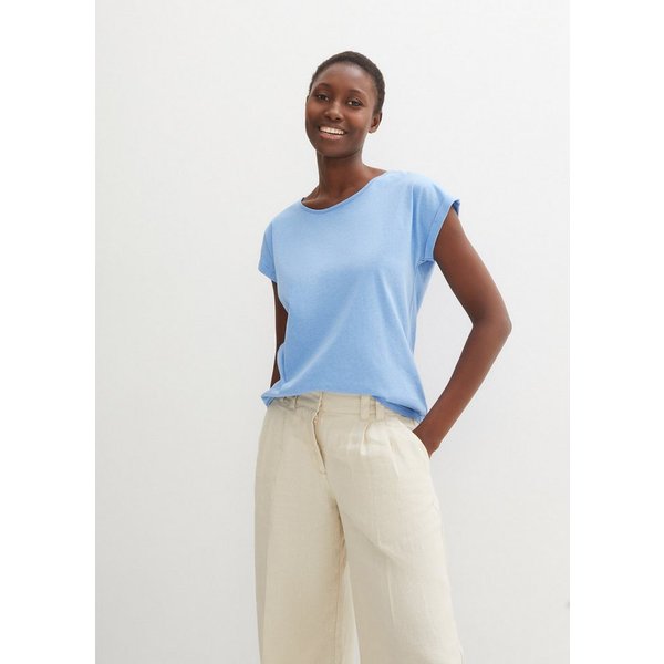 bonprix Tunikashirt Oversize-Passform, Kurzarm-Design, für Frühling und Sommer