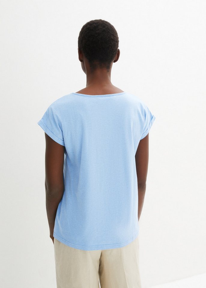 bonprix Tunikashirt Oversize-Passform, Kurzarm-Design, für Frühling und Sommer – Bild 2 von 5