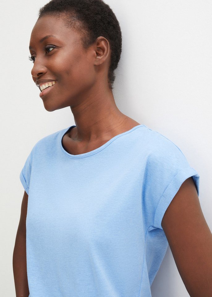 bonprix Tunikashirt Oversize-Passform, Kurzarm-Design, für Frühling und Sommer – Bild 3 von 5