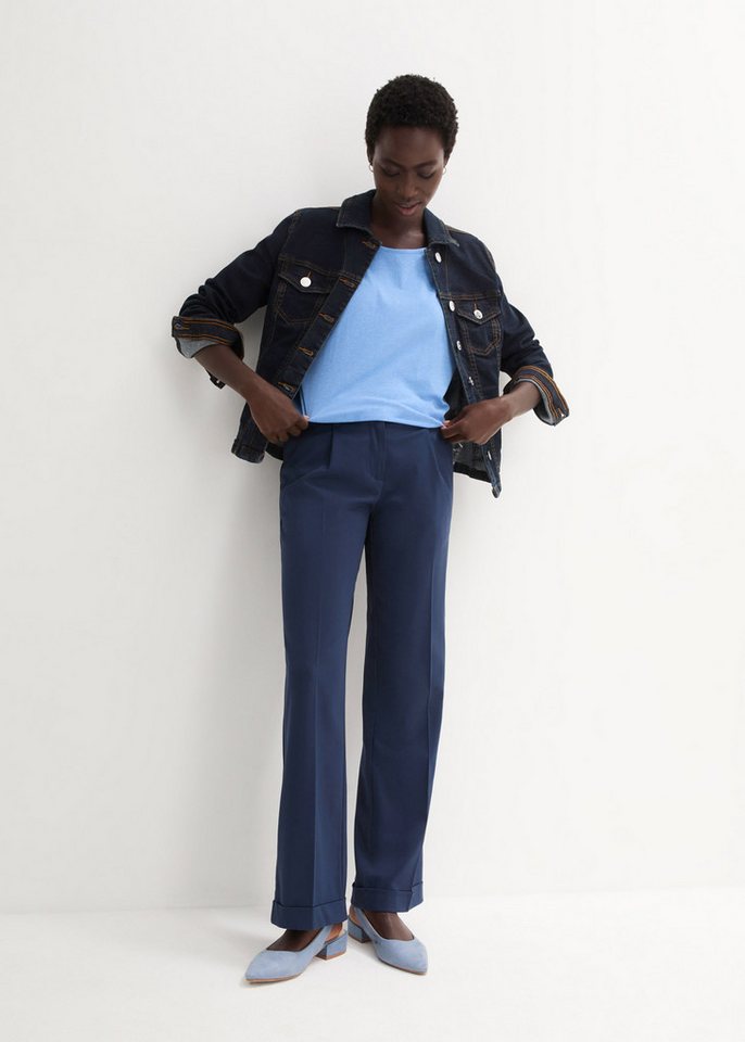 bonprix Tunikashirt Oversize-Passform, Kurzarm-Design, für Frühling und Sommer – Bild 4 von 5