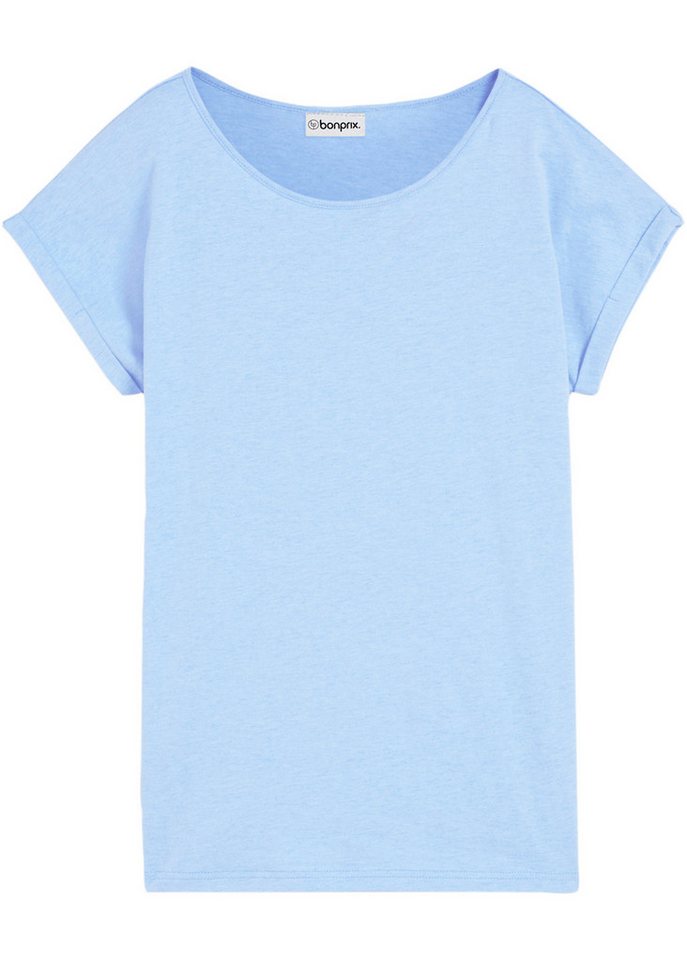 bonprix Tunikashirt Oversize-Passform, Kurzarm-Design, für Frühling und Sommer – Bild 5 von 5
