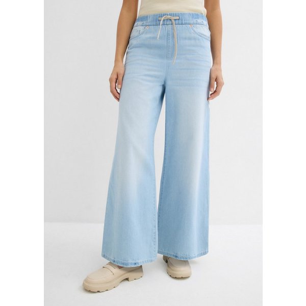 bonprix Weite Jeans mit Bequembund, lockere Passform im Loose Fit