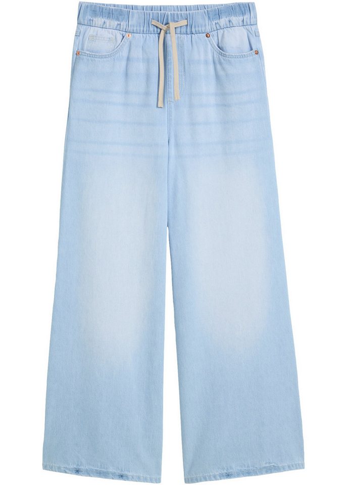 bonprix Weite Jeans mit Bequembund, lockere Passform im Loose Fit – Bild 4 von 5
