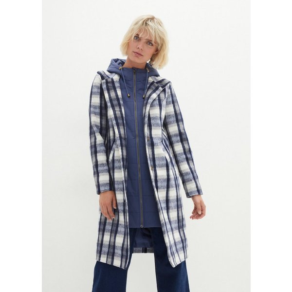 bonprix Wintermantel im angesagten Two-in-One-Design, bequeme Passform, casual Stil