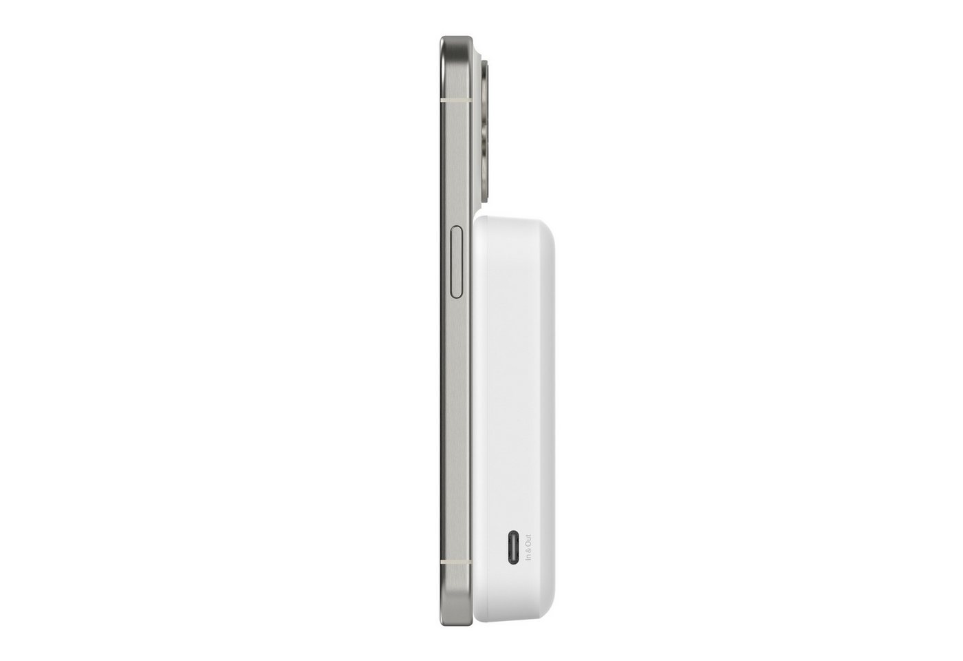 Belkin BoostCharge Pro Qi2 10K Powerbank Belkin BoostCharge Pro Magnetische Powerbank Qi2 10K 10000 mAh, iPhone 17/Air/16/15/14, Pixelsnap – Bild 3 von 5