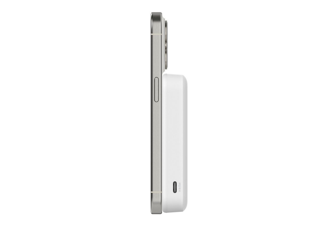 Belkin BoostCharge Pro Qi2 8K Powerbank Belkin BoostCharge Pro Magnetische Powerbank Qi2 8K, magnetisch, kompatibel mit MagSafe – Bild 3 von 5