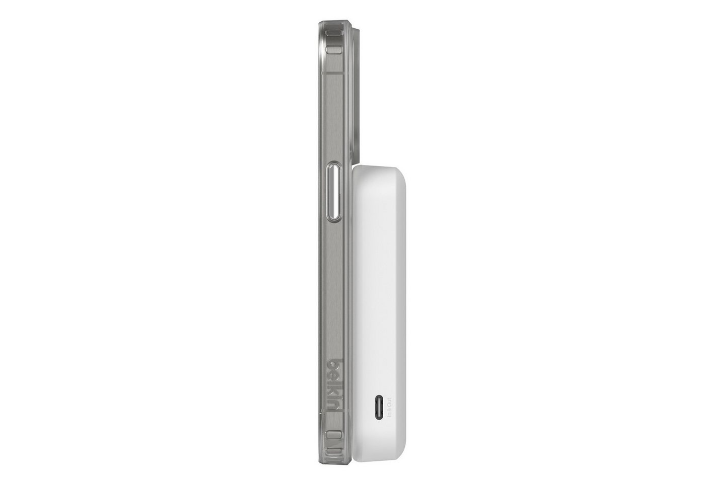 Belkin BoostCharge Pro Qi2 8K Powerbank Belkin BoostCharge Pro Magnetische Powerbank Qi2 8K, magnetisch, kompatibel mit MagSafe – Bild 4 von 5